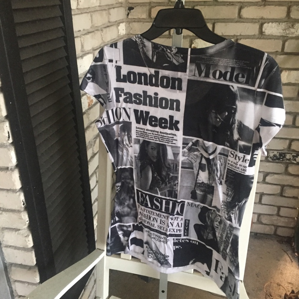 London fashion week front women shirt